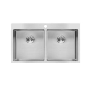 chậu rửa bát hai hố RUSIT-VADO R845125S