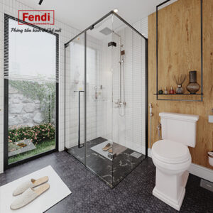 Phòng tắm kính Fendi FMG - 3X3